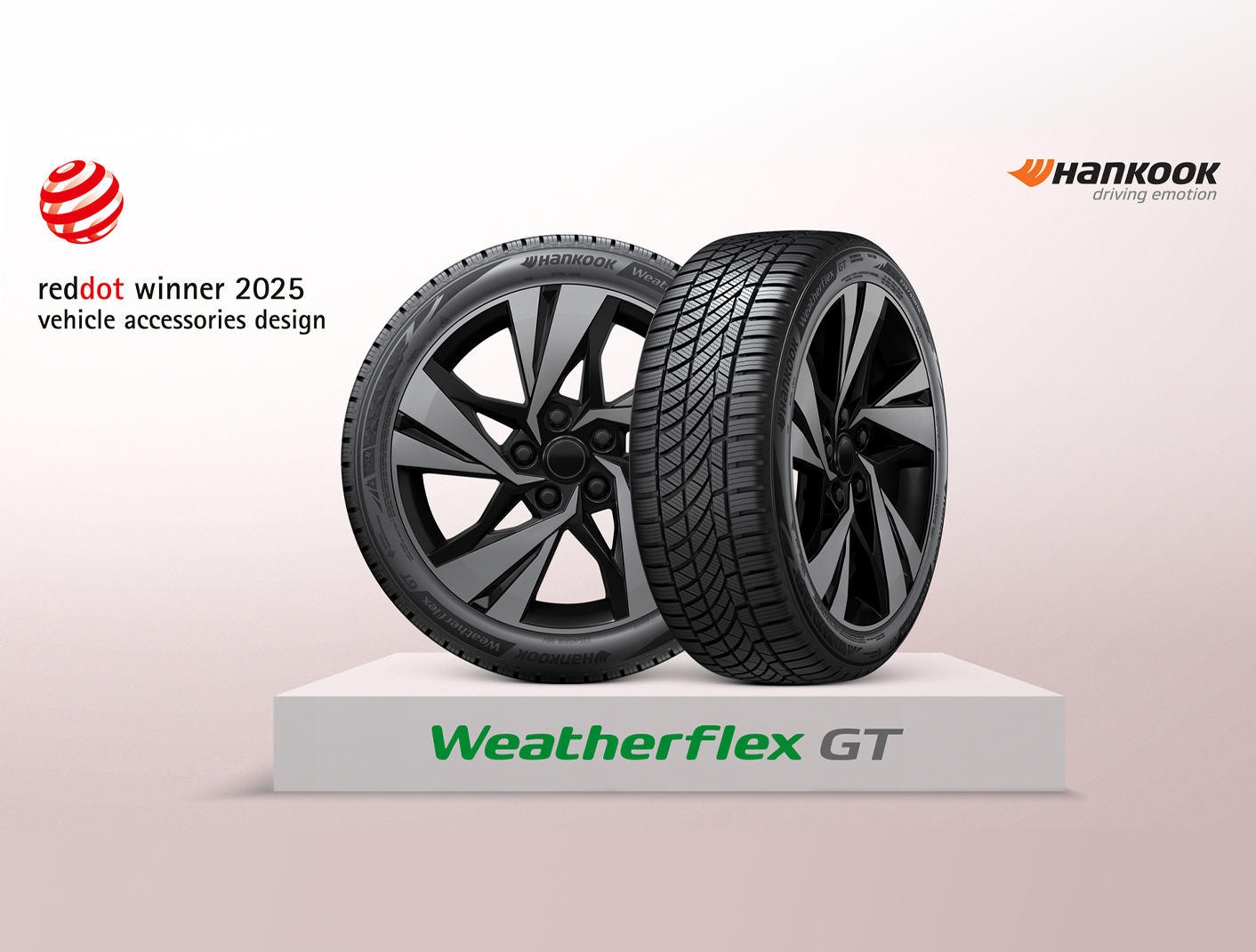 Hankook Tire’s ‘WeatherFlex GT’ Honored with 2025 Red Dot Design Award