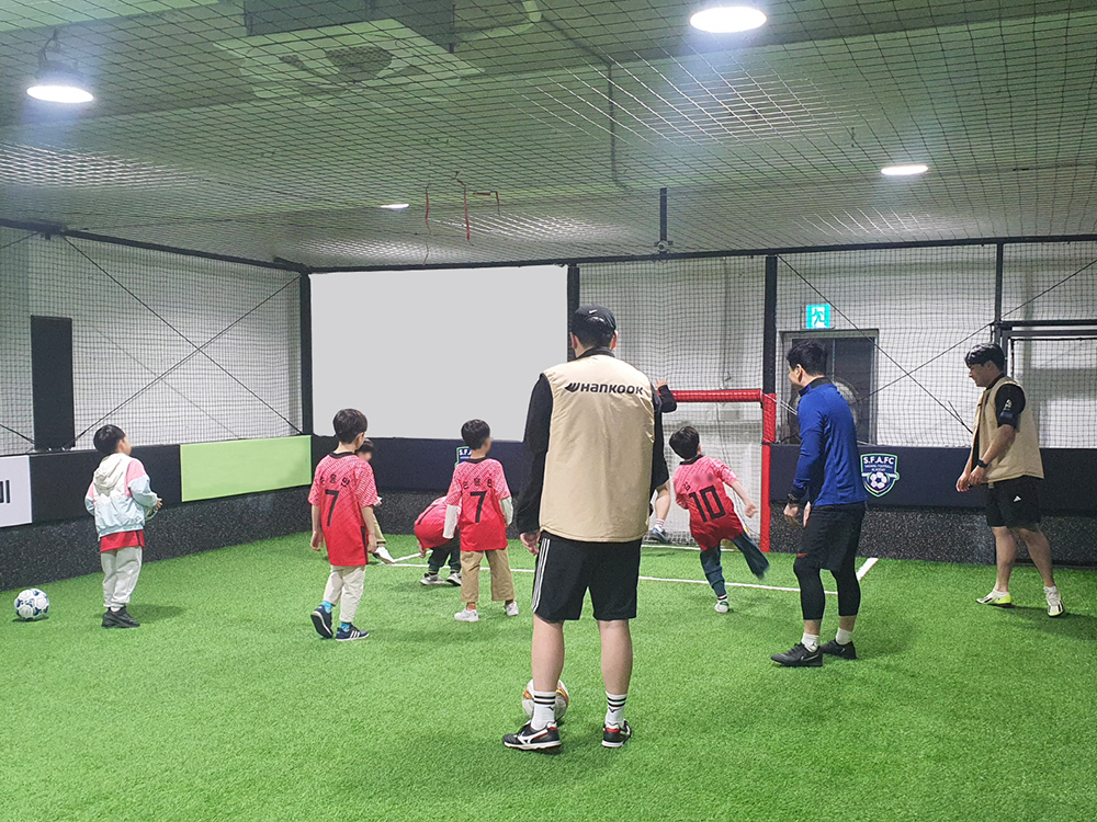 한국타이어_축구_재능기부_임직원_봉사활동