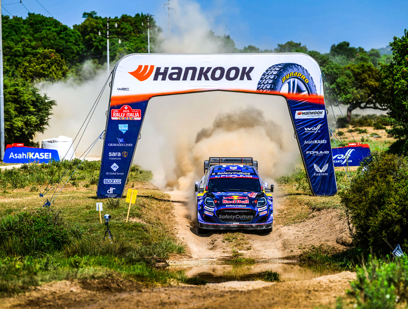 Hankook Tire Supports High-Speed Action at WRC Rally Estonia 2025