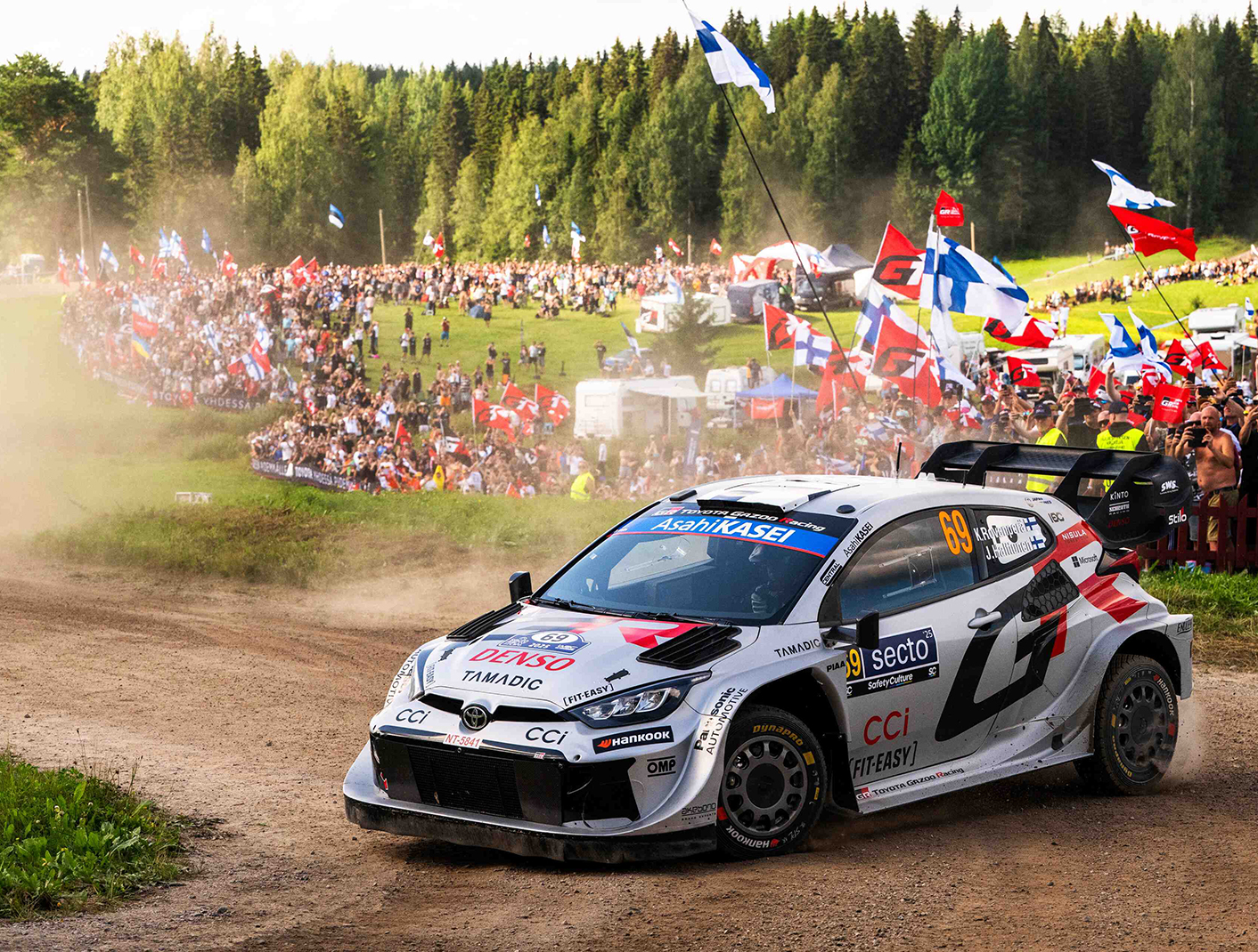 Hankook Tire Delivers Peak Performance at WRC Secto Rally Finland