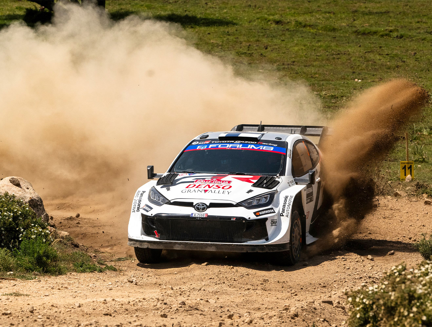Hankook Tire Powers a Successful WRC Rally Italia Sardegna 2025