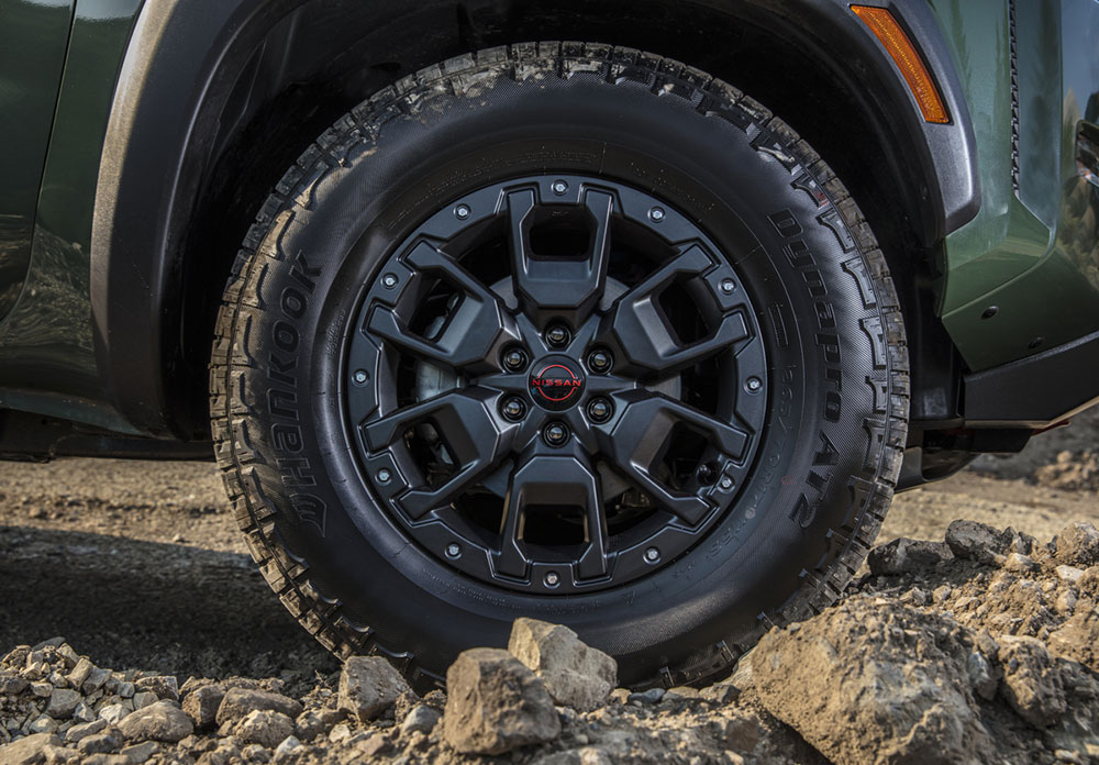 hankooktiretoprovidetwooriginalequipmentfitmentsfor2022nissanfrontier1